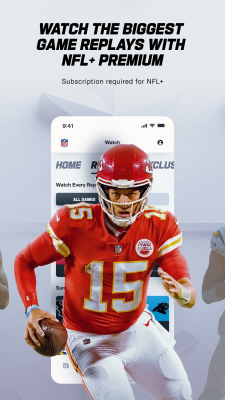 Screenshot of the application NFL - #3