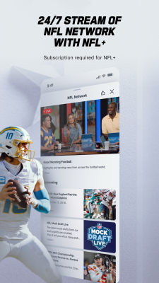Screenshot of the application NFL - #4