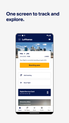 Screenshot of the application Lufthansa - #2