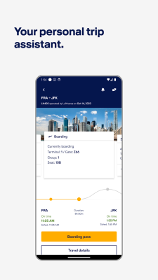 Screenshot of the application Lufthansa - #4