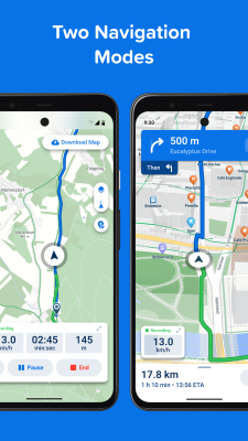 Screenshot of the application Bikemap - #3