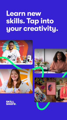 Screenshot of the application Skillshare - #1