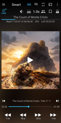Screenshot of the application Smart AudioBook Player - #2