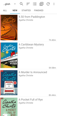 Screenshot of the application Smart AudioBook Player - #7