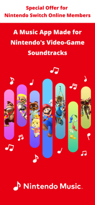 Screenshot of the application Nintendo Music - #1