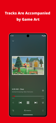 Screenshot of the application Nintendo Music - #3