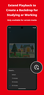 Screenshot of the application Nintendo Music - #4
