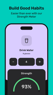 Screenshot of the application Motivated: Habit Tracker - #1
