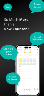 Screenshot of the application My Row Counter - #1