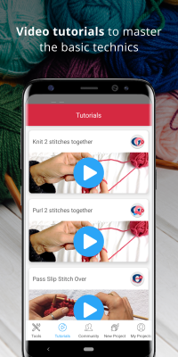 Screenshot of the application Knitting Genius - #3