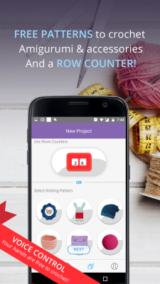 Screenshot of the application Crochet Genius - #1