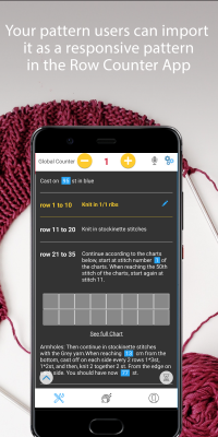 Screenshot of the application Patternum - #4