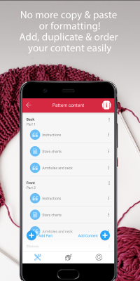Screenshot of the application Patternum - #8