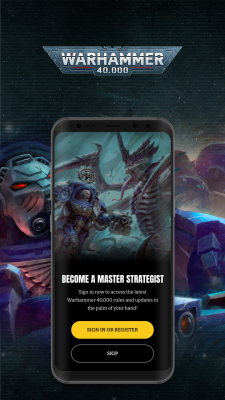 Screenshot of the application Warhammer 40,000: The App - #1