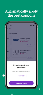 Screenshot of the application Rakuten - #2