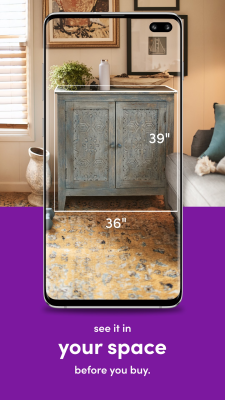 Screenshot of the application Wayfair - #3