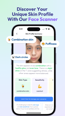 Screenshot of the application Skin Bliss - #2