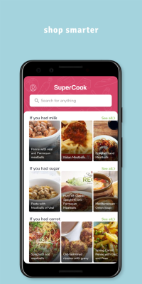 Screenshot of the application SuperCook - Recipe Generator - #4