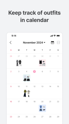 Screenshot of the application Acloset - #3
