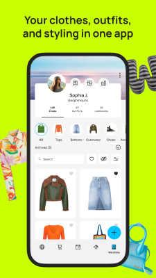 Screenshot of the application Whering - #2