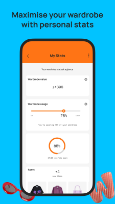 Screenshot of the application Whering - #5