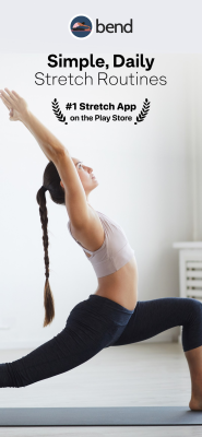 Screenshot of the application Bend: Stretching & Flexibility - #1