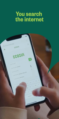Screenshot of the application Ecosia - #1