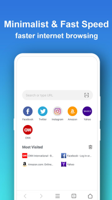 Screenshot of the application Pure Web Browser - #2