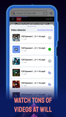 Screenshot of the application Ai Browser - #5