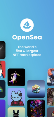 Screenshot of the application OpenSea - #1