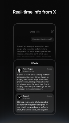 Screenshot of the application Grok - #4