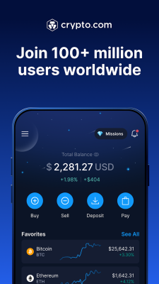 Screenshot of the application Crypto.com - #1