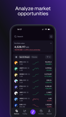 Screenshot of the application Kraken Pro - #4