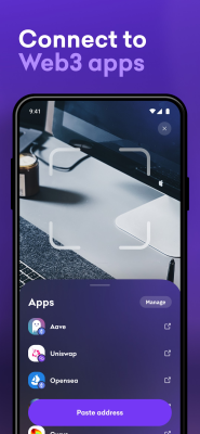 Screenshot of the application Kraken Wallet - #4
