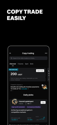 Screenshot of the application Bitget - #2