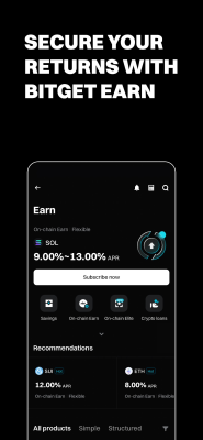 Screenshot of the application Bitget - #6