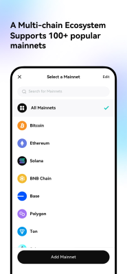 Screenshot of the application Bitget Wallet - #6
