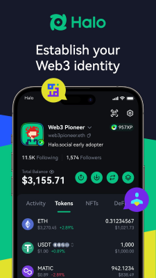 Screenshot of the application Halo: Web3 Social App - #2