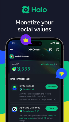 Screenshot of the application Halo: Web3 Social App - #4