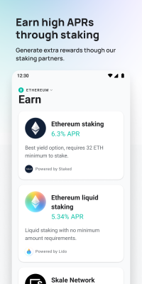 Screenshot of the application MEW crypto wallet: DeFi Web3 - #2