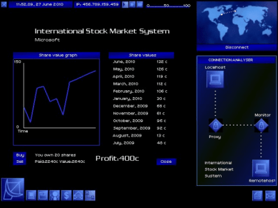 Screenshot of the application Uplink - #2