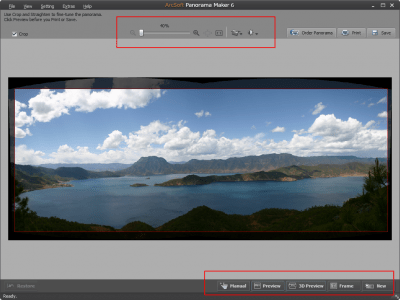 Screenshot of the application Panorama Maker Pro - #2