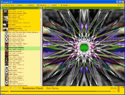 Screenshot of the application Jaangle - #2