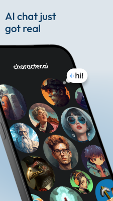 Screenshot of the application Character AI - #1