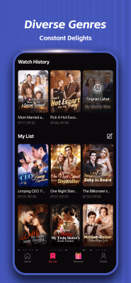 Screenshot of the application DramaWave - #6