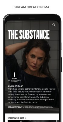Screenshot of the application MUBI - #1