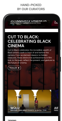 Screenshot of the application MUBI - #2