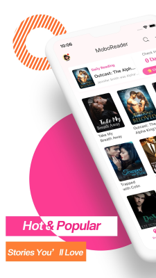 Screenshot of the application MoboReader - #3