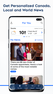 Screenshot of the application CTV News - #2