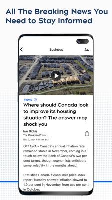 Screenshot of the application CTV News - #3